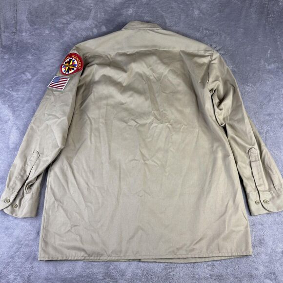 Royal Rangers Patches Long Sleeve Button Troop 20 Mo 50th anniv Dickies L - Picture 11 of 12